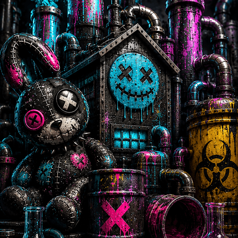 Patch in the cyan splice colorway